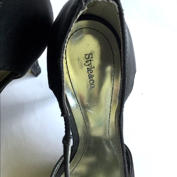High heels Shoes 9.5 Style &co black - Picture 3 of 6